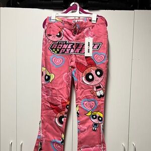 Pink Powerpuff Girls Graphic Pants